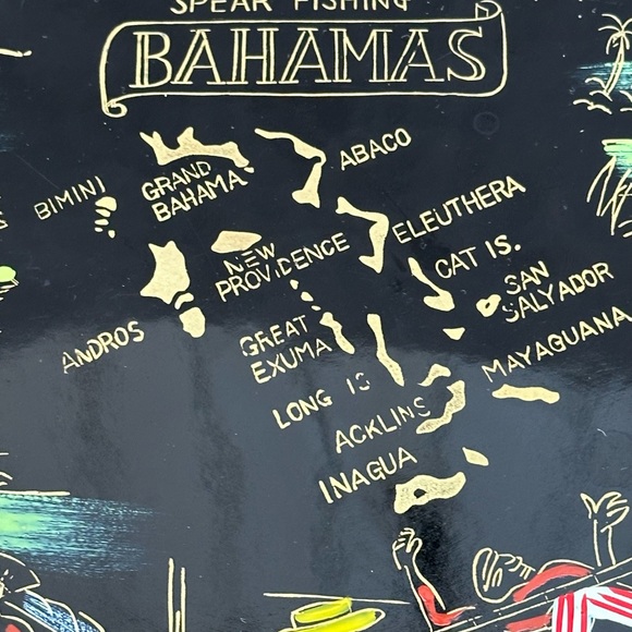 Nassau and Bahamas Lacquered Trays - Picture 10 of 15